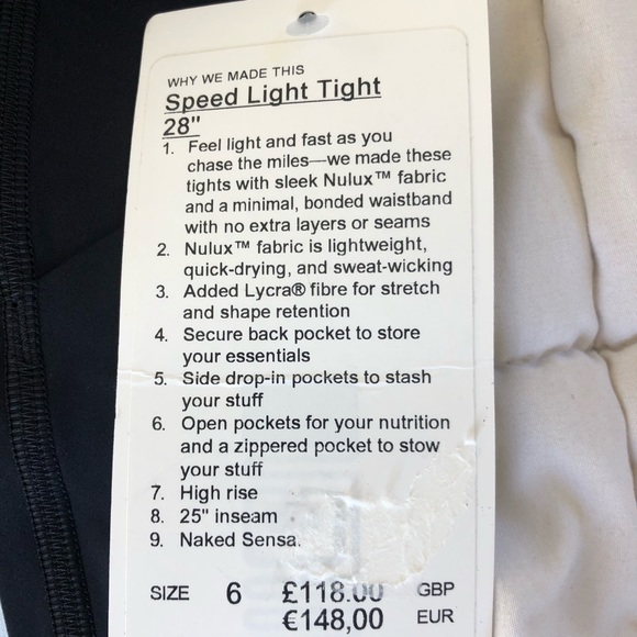 LULU LEMON LEGGINGS - Picture 2 of 3